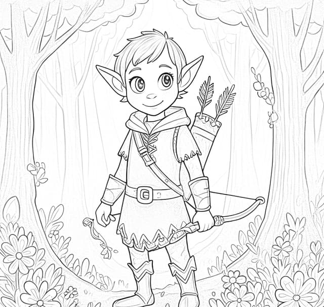 Sample coloring image