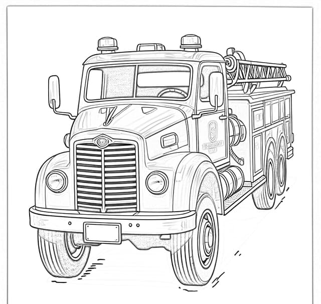 Sample coloring image